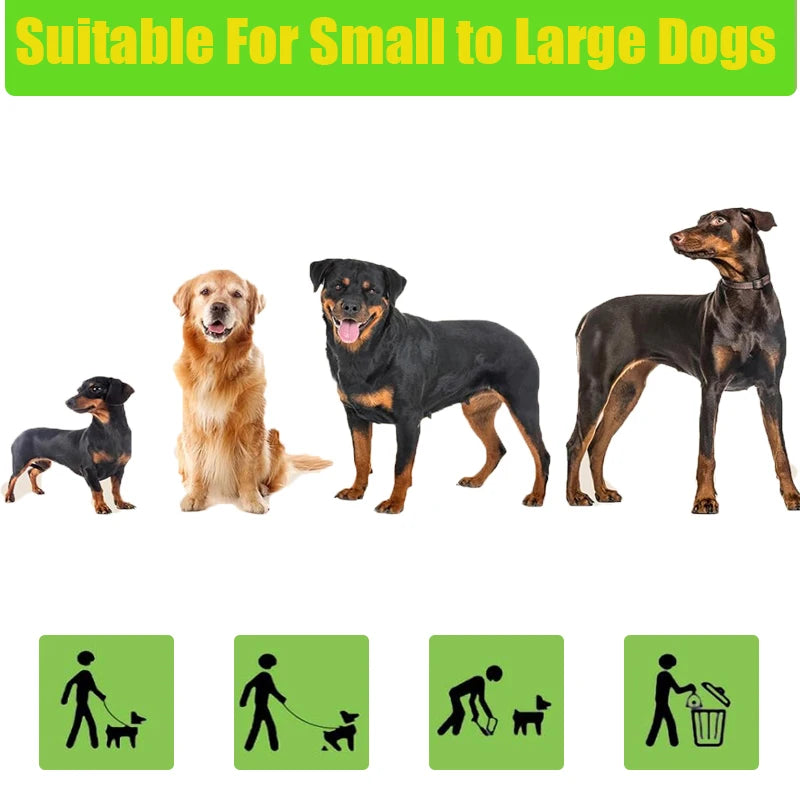 Lavender Scented Biodegradable Dog Poop Bags with Dispenser