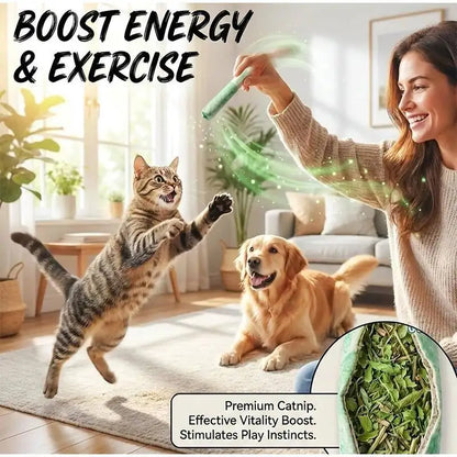 Purr-fectly Minty Cat Chew Sticks: The Feline Anti-Stress Cigarette Alternative!