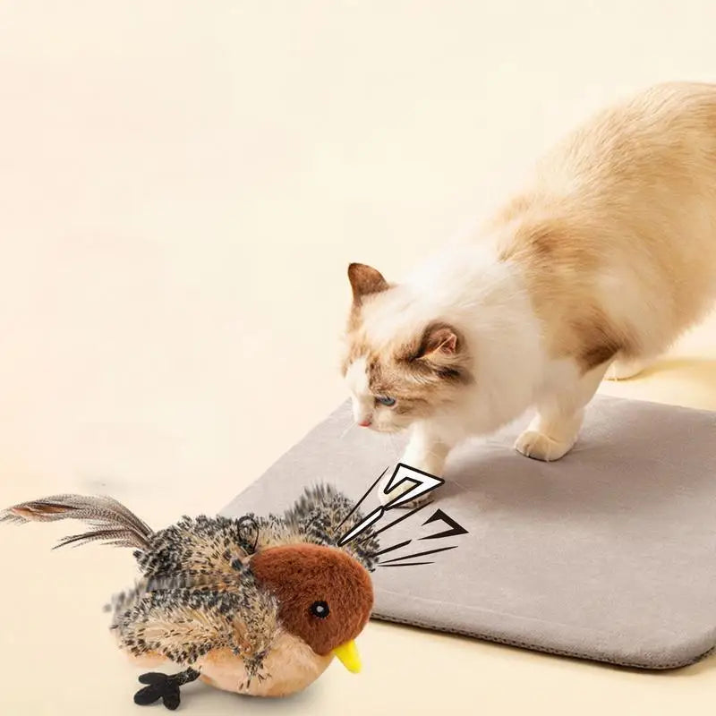 Flappy Bird Interactive Cat Toy with Remote Control 