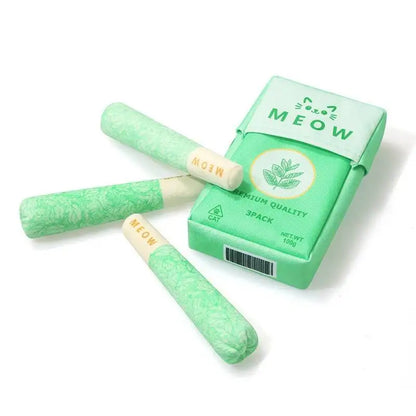 Purr-fectly Minty Cat Chew Sticks: The Feline Anti-Stress Cigarette Alternative!