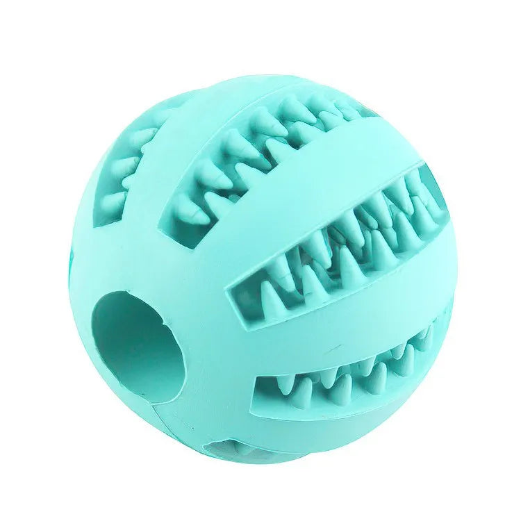 Dog Treat Feeder And Tooth Cleaning Ball