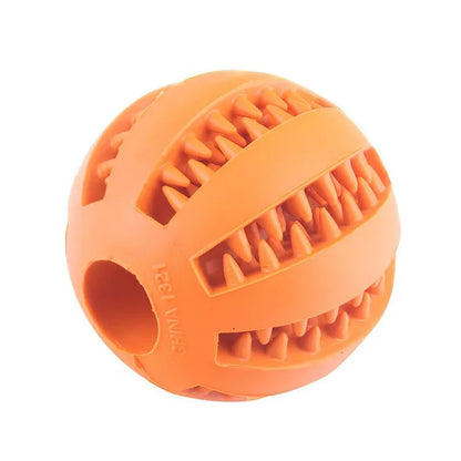 Dog Treat Feeder And Tooth Cleaning Ball
