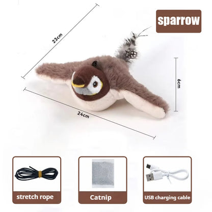 Flappy Bird Interactive Cat Toy with Remote Control 
