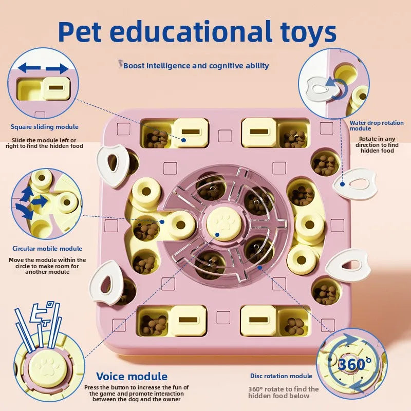 Snack Attack: The Ultimate Brain-Teaser Buffet for Pooches and Purrs!