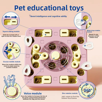 Snack Attack: The Ultimate Brain-Teaser Buffet for Pooches and Purrs!