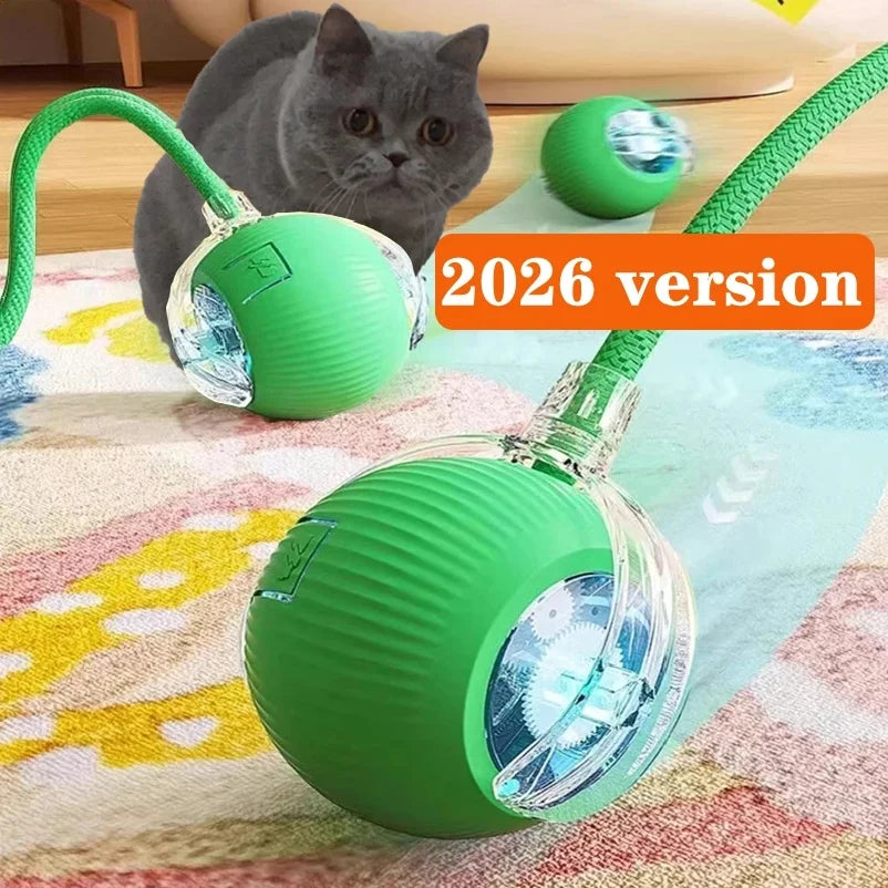 Feline Frenzy: The Purr-fectly Smart, Rechargeable Rolling Ball of Cat-tastic Shenanigans!