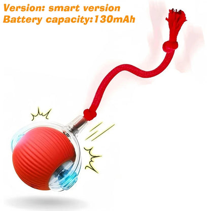 Feline Frenzy: The Purr-fectly Smart, Rechargeable Rolling Ball of Cat-tastic Shenanigans!