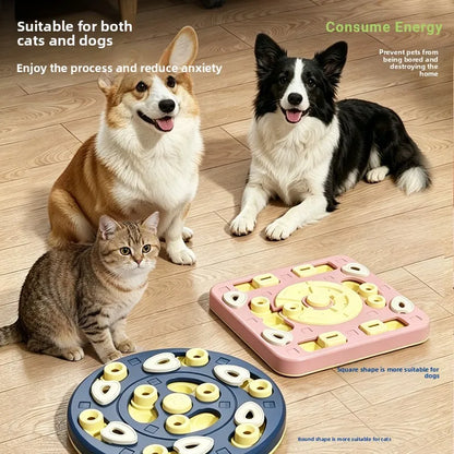 Snack Attack: The Ultimate Brain-Teaser Buffet for Pooches and Purrs!